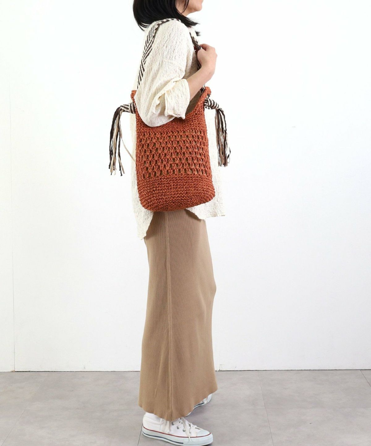 【COO SPECIAL WEEK】Paper x Pattern Tape Fringe One 單肩包